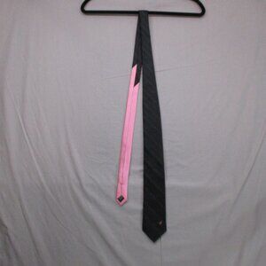 Knots For Hope Breast Cancer Tie 100% Silk Black & Pink Men Size | O/S